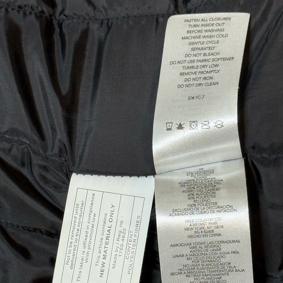 Free Country Women's Tan Cascade Canvas Sherpa Lined Hooded Parka Jacket Size L - Picture 7 of 7